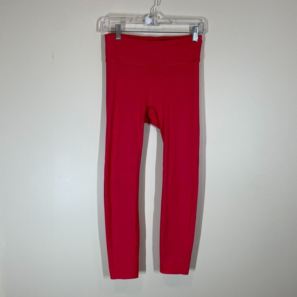 Outdoor Voices Women's Move Free‎ (TechSweat) 7/8 Leggings in Scarlet Size S